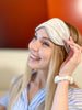 8-layers - Premium Mulberry Slip Silk Sleep Mask - Silver - Elation and Co - Sleep Masks