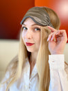 8-layers - Premium Mulberry Slip Silk Sleep Mask - Charcoal - Elation and Co - Sleep Masks