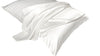 Premium Slip Silk Pillowcase in White - Elation and Co - Silk Pillowcase
