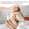 Premium Slip Silk Pillowcase in White - Elation and Co - Silk Pillowcase