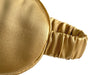 gold sleep mask, slip silk sleep mask, golden sleep mask, sleeping mask, light blocking sleep mask, most comfy sleep mask, sleep mask with elastic