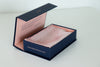 pink silk pillowcase in a gift box