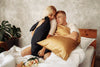 Gift Set | Black Pure Mulberry Slip Silk Queen Zip Pillowcase and Sleep Mask