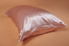 Gift Set | Pink Pure Mulberry Slip Silk Queen Zip Pillowcase and Sleep Mask