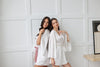 MILEY - 100% Pure Silk White Bridal Robe | LUXURY SILK robe