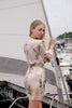 100% Pure Silk Robe Floral Print