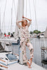 100% Mulberry Silk Floral Pyjamas Set