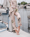 100% Mulberry Silk Floral Pyjamas Set