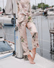 100% Mulberry Silk Floral Pyjamas Set