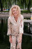 100% Mulberry Silk Floral Pyjamas Set