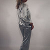 100% Mulberry Silk Pyjamas Set - Silver
