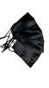 Mulberry Silk Face Mask in Black