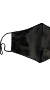 Mulberry Silk Face Mask in Black