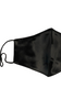 Mulberry Silk Face Mask in Black