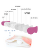 8-layers - Premium Mulberry Slip Silk Sleep Mask - Rose Gold