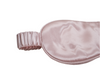 pink sleep mask, slip silk sleep mask, baby pink sleep mask, sleeping mask, light blocking sleep mask, most comfy sleep mask, sleep mask with elastic