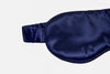 Gift Set | Blue Pure Mulberry Slip Silk Queen Zip Pillowcase and Sleep Mask