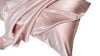 SET OF 2 Queen - Sweet Dreams Zipper - pure 100 % silk pillowcase | machine washable silk | pink slip silk pillowcase | Both sides pure silk