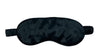 SET 2 SILK Essentials Black -  Sleep Mask & XL Scrunchy | Premium 8-layers 22mm Mulberry Silk Sleep Mask |  | Anti-Aging Mask