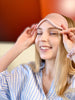 SET 2 SILK Essentials Pink-  Sleep Mask & XL Scrunchy | Premium 8-layers 22mm Mulberry Silk Sleep Mask |  | Anti-Aging Mask