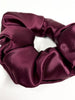 SET 2 SILK Essentials Burgundy-  Sleep Mask & XL Scrunchy | Premium 8-layers 22mm Mulberry Silk Sleep Mask |  | Anti-Aging Mask
