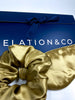 SET 2 SILK Essentials Gold-  Sleep Mask & XL Scrunchy | Premium 8-layers 22mm Mulberry Silk Sleep Mask |  | Anti-Aging Mask