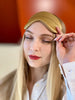 SET 2 SILK Essentials Gold-  Sleep Mask & XL Scrunchy | Premium 8-layers 22mm Mulberry Silk Sleep Mask |  | Anti-Aging Mask